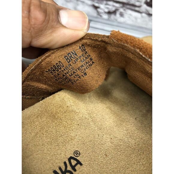 MINNETONKA Daisy Brown Fringe Suede Leather Slides Sandals Women Sz 10M US/41EU - Picture 12 of 16